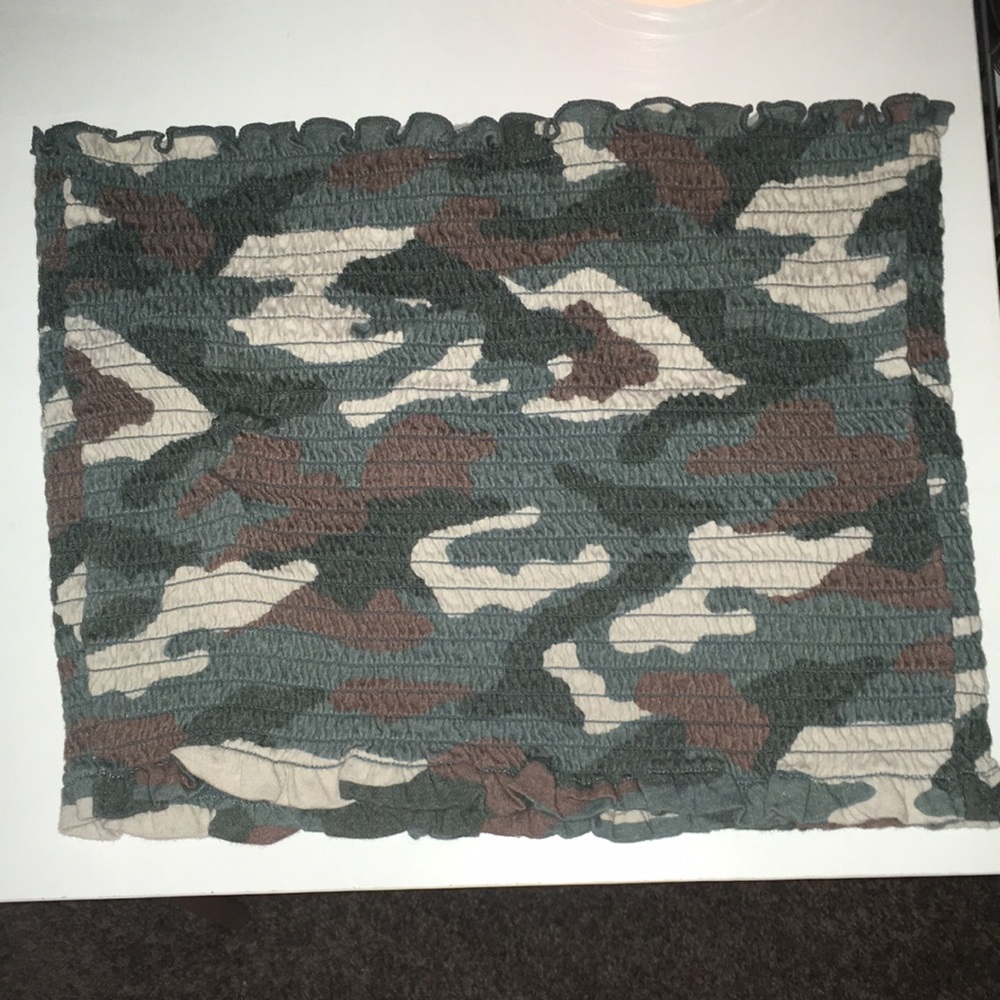 Camo Tube Top